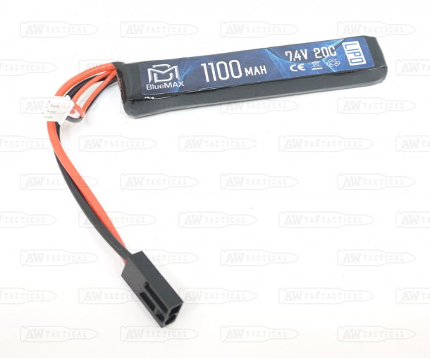 BlueMAX 7.4V 1100MAH 20C MINI