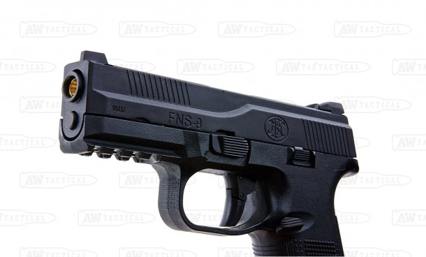 Пистолет Cybergun FN Herstal FNS-9 by VFC (black) в страйкбольном